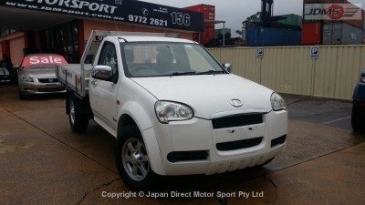 2011 GREAT WALL V240 CAB CHASSIS UTE
